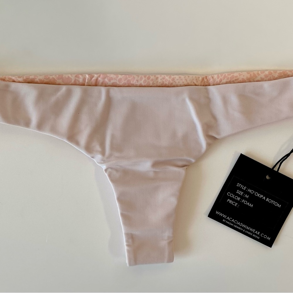 Acacia Swimwear Hookipa Bottom in Light Pink